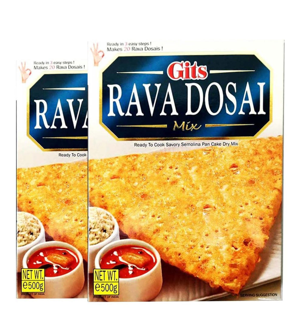 Gits Rava Dosai Mix(Pack of 2) 500g
