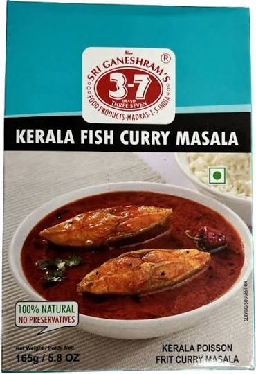 777 Kerala Fish Curry Masala 140g (Coastal Style Flavour Blend)