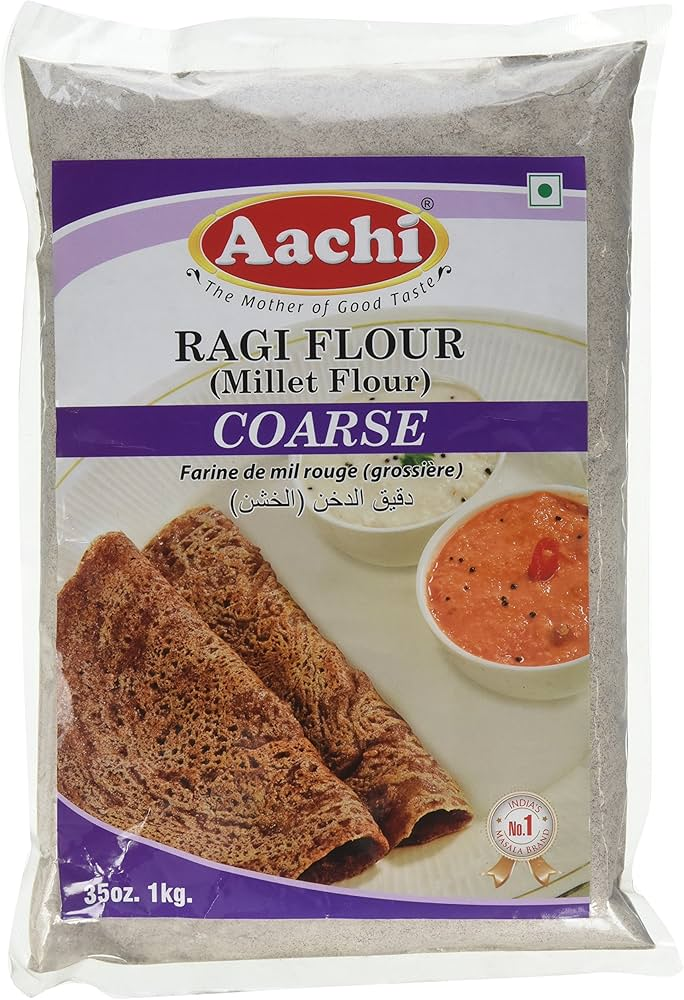 Aachi Coarse Ragi Flour (Millet Flour) 1kg Nutritious & Healthy