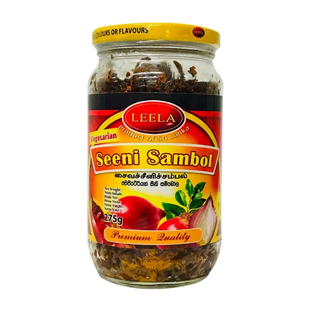 Leela Seeni Sambol Veg 275g � Sweet Onion Relish