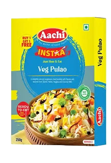 Aachi Veg Pulao - Ready to Eat 300gm(Buy 1 Get 1 Free)