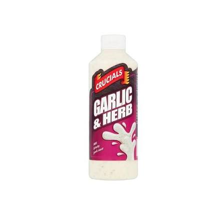 Crucials Garlic & Herb Sauce 1 Litre
