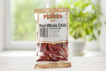 Fudco Whole Stemless Red Chilli  Hot Dried Chillies