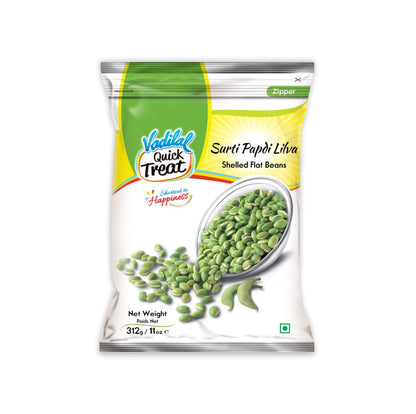 Haldiram's Surti Papdi Lilva (Shelled Flat Beans) 312g