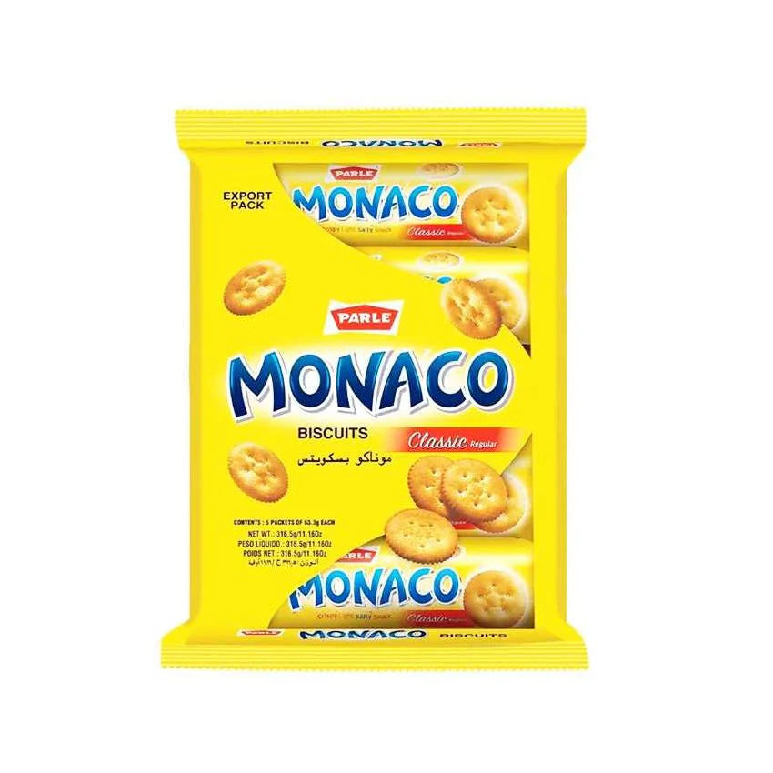 Parle Monaco Biscuits 63gx4 packs