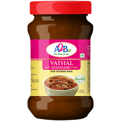 A2B Vathal Kozhambu 400g - Spicy Tangy Gravy