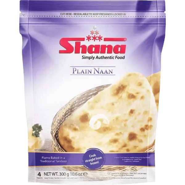 Shana Plain Lacha Paratha (5 Pieces) (Pack of 2) 400g