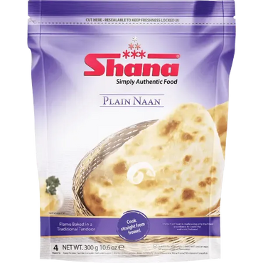 Shana Plain Lacha Paratha (5 Pieces) (Pack of 2) 400g