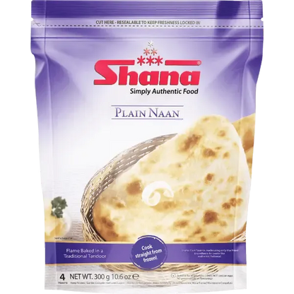 Shana Plain Naan 300g