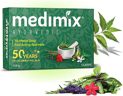 Medimix Ayurvedic 18-Herbs Soap (Classic) 125g