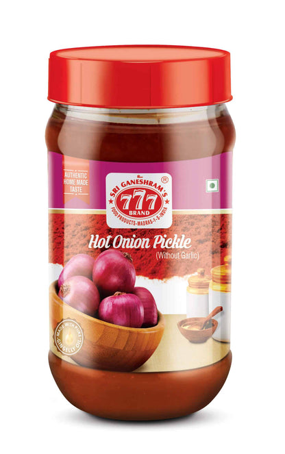 777 Hot Onion Pickle (Thokku) 300G