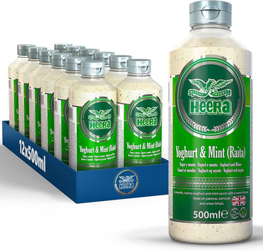Heera Mint Sauce 500ml - Cool Refreshing Dip