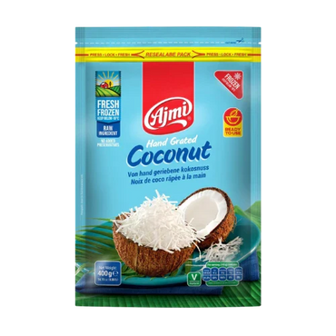 AJMI FROZEN SLICED COCONUT 400G
