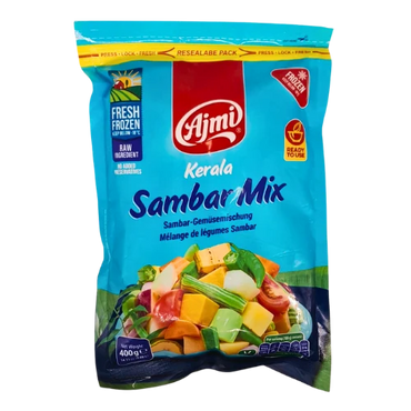 AJMI FROZEN KERALA SAMBAR MIX 400G