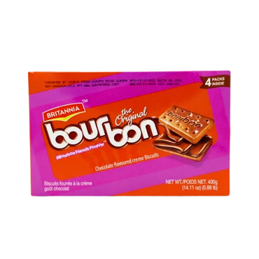 BRITANNIA BOURBON BISCUITS 400G