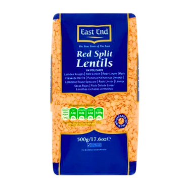 EAST END MASOOR DAL (RED LENTILS) 500G
