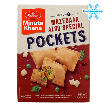 Haldiram's Mazedaar Aloo Special Pockets (Pack of 8)