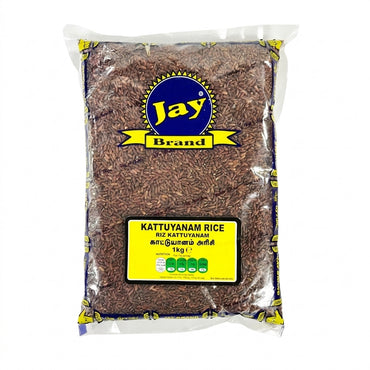 Jay Brand Kattuyanam Rice 1kg � Traditional Native Red Rice