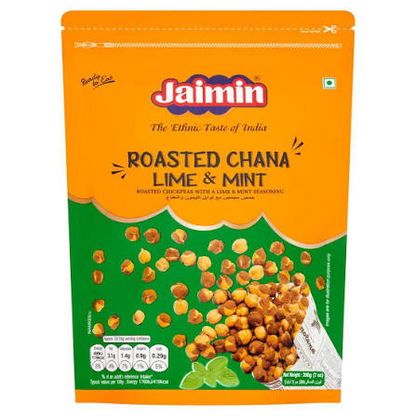 Jaimin Roasted Lime & Mint Chana 200g � Zesty Roasted Chickpeas