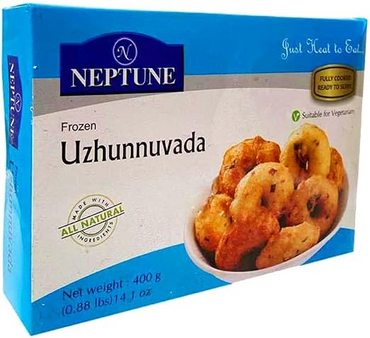 Neptune Frozen Uzhunnu Vada 400g