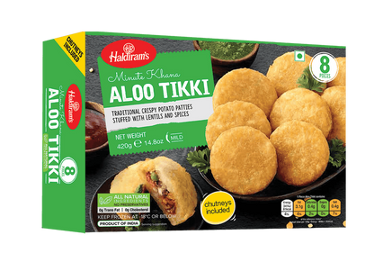 Haldiram's Aloo Tikki 420g (8Pcs)