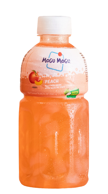 Mogu Mogu Peach Flavoured Drink (Pack of 2) 320ml