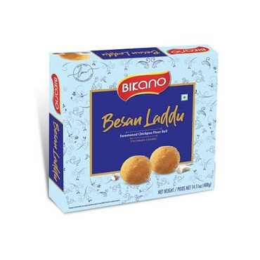 Bikano Till Seed Besan Laddu 400g - Nutritious Indian Sweet