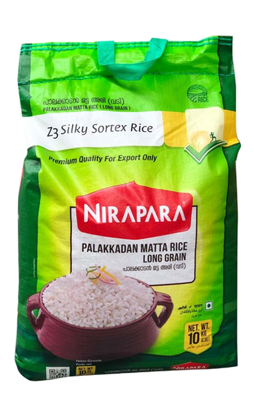 Nirapara Matta Rice 10kg � Authentic Kerala Red Rice