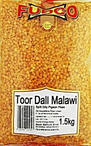 Fudco Malawi Toor Dall Oily 1.5kg � Creamy Lentils For Dals