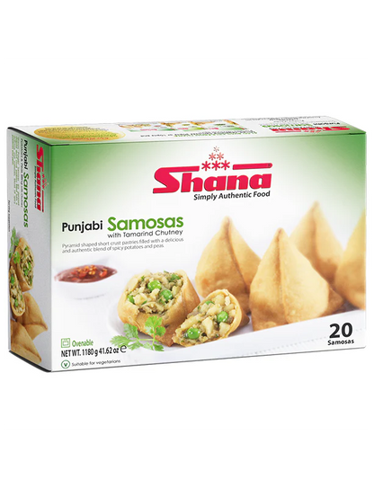 Shana Punjabi Samosa 20pcs 1180g