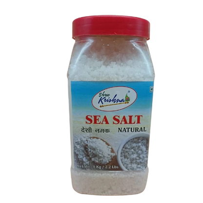 SHREE KRISHNA SEA SALT JAR (CRYSTAL) 1KG
