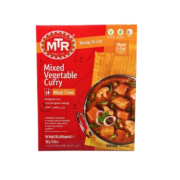 MTR READY TO EAT MIXED VEGETABLE CURRY 300G