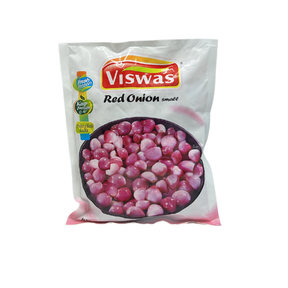 Viswas Red Onion (Small) 400g - Ready Cooking Vegetable