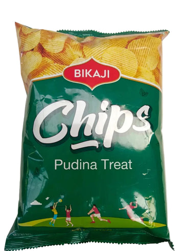 BIKAJI POTATO CHIPS PUDINA TREAT 80G