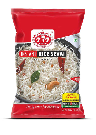 777 Instant Rice Sevai (Rice Vermicelli) 500 Gm