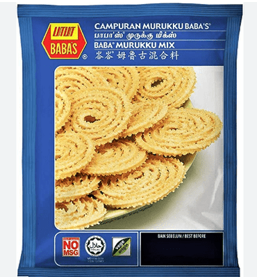 Baba�s Murukku Mix 500g � Crispy & Traditional Snack Mix