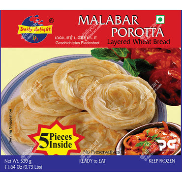 Daily Delight Malabar Porotta 330g
