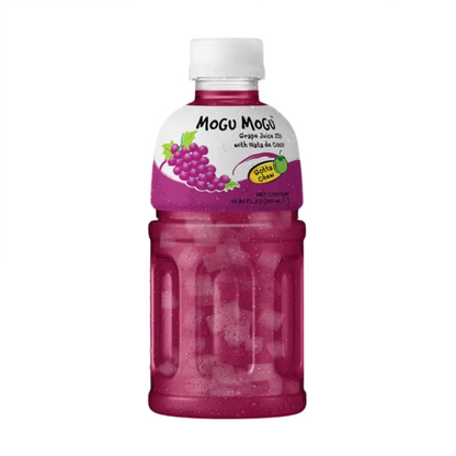 Mogu Mogu Grape Flavoured Drink with Nata de Coco 330ml