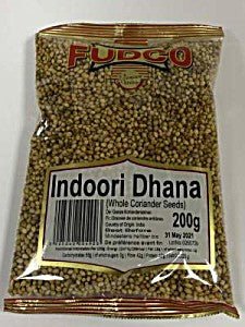 Fudco Indoori Dhana / Whole Coriander Seeds 200g