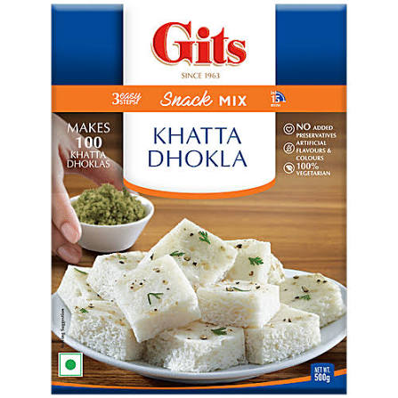 Gits Khatta Dhokla Mix 500g
