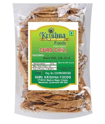 SHREE KRISHNA SALTED CHILLI (CURD CHILLI) 100G