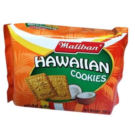 Maliban Hawaian Cookies 200g (Pack of 2)