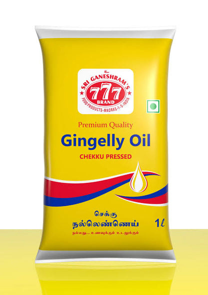 777 Cold Pressed Gingelly (Sesame) Oil 1 LTR