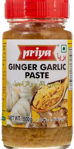 Priya Ginger Garlic Paste 300G