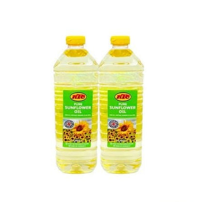 KTC Sunflower Oil (Pack of 2) 1 Litre