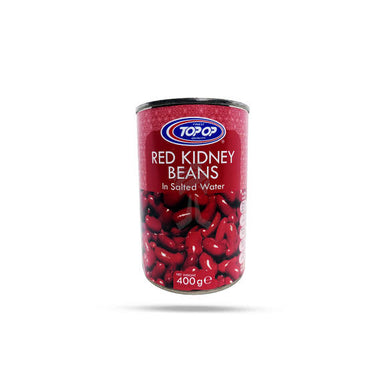 Top Op Red Kidney Beans in Salted Water 400g - Ready Meal Beans