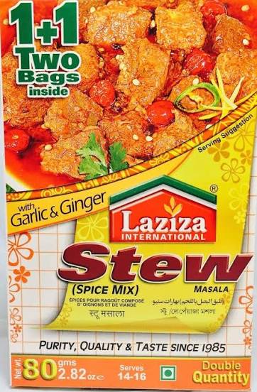 Laziza Stew Masala 80g