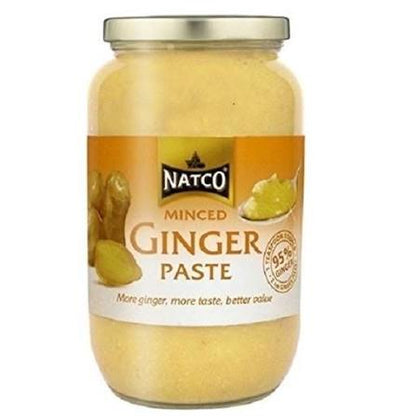 Natco Minced Ginger Paste 1kg - Fresh Pungent Base