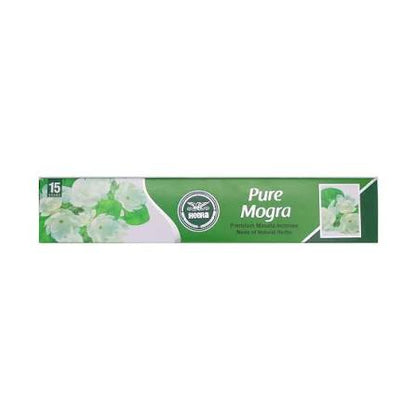 Heera Pure Mogra Premium Masala Incense 15g - Fresh Floral Bliss