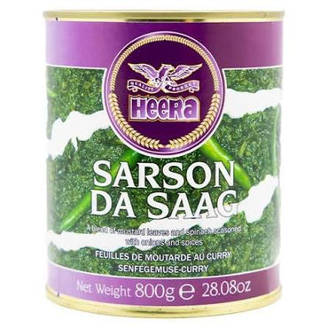 Heera Sarson Da Saag - Traditional Mustard Greens Dish